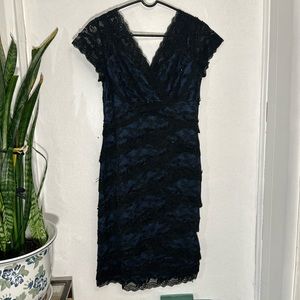 Marina dress size 8 cocktail gown